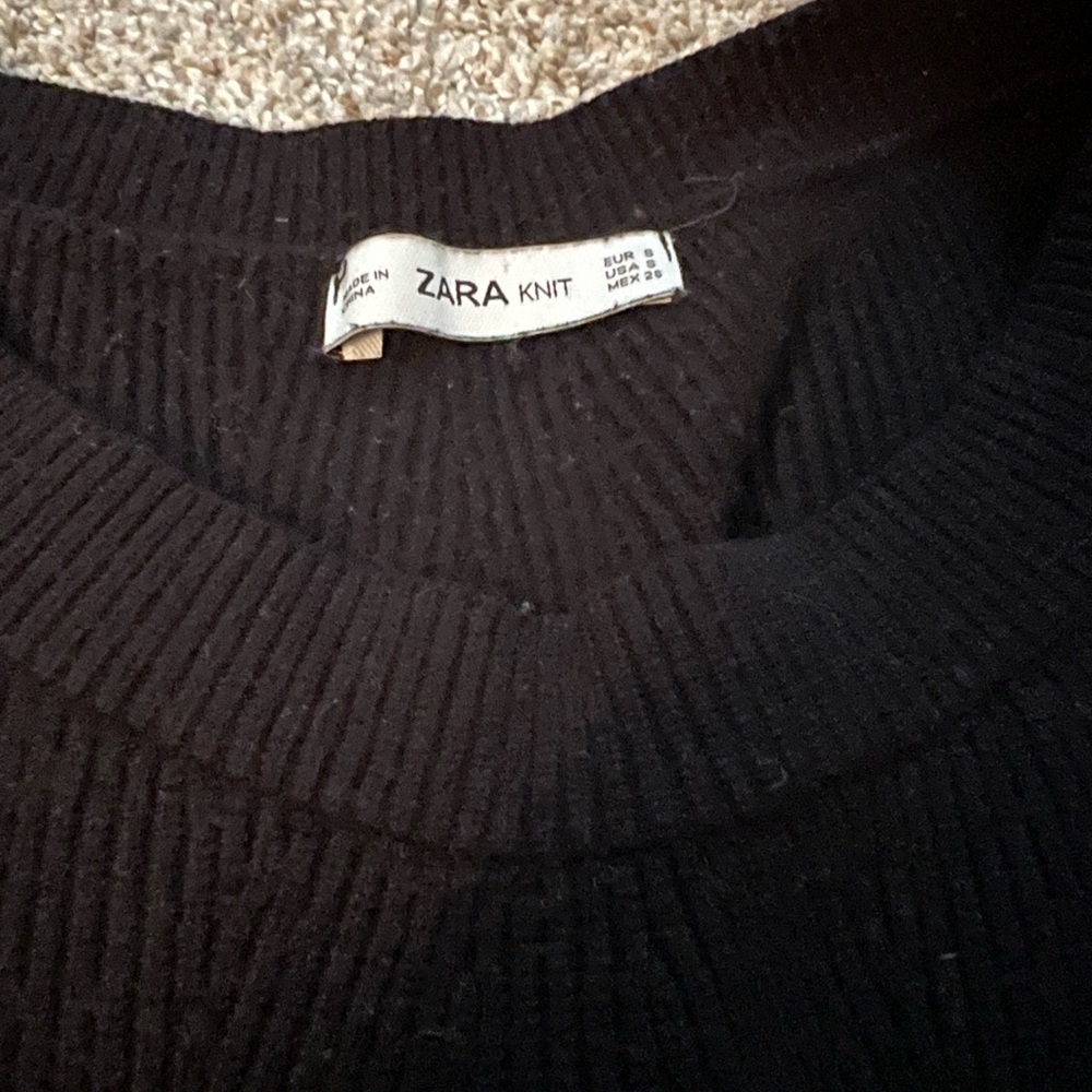 Zara knit sweater